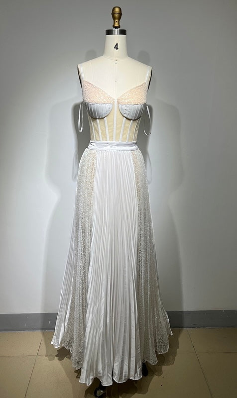 Phyllis White Gown