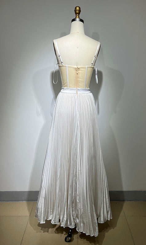 Phyllis White Gown