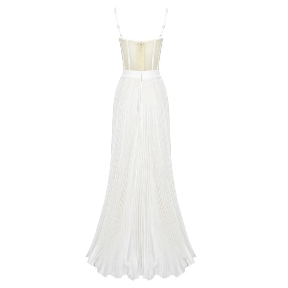 Phyllis White Gown
