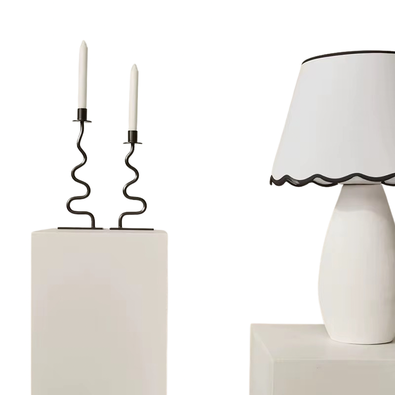 Zuri Collection Candle Pillar Holder