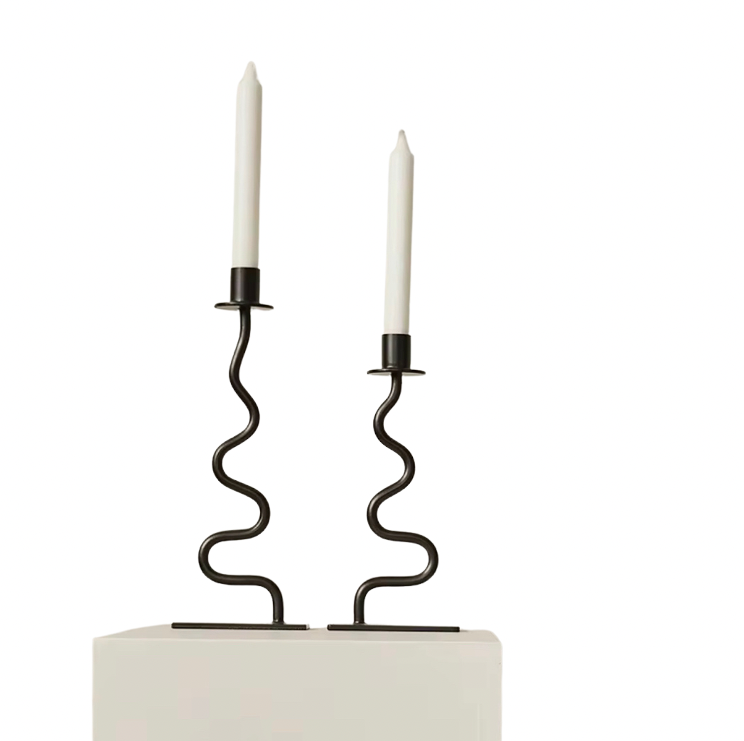 Zuri Collection Candle Pillar Holder