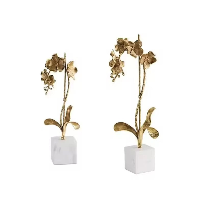 Blooming Orchid Sculpture