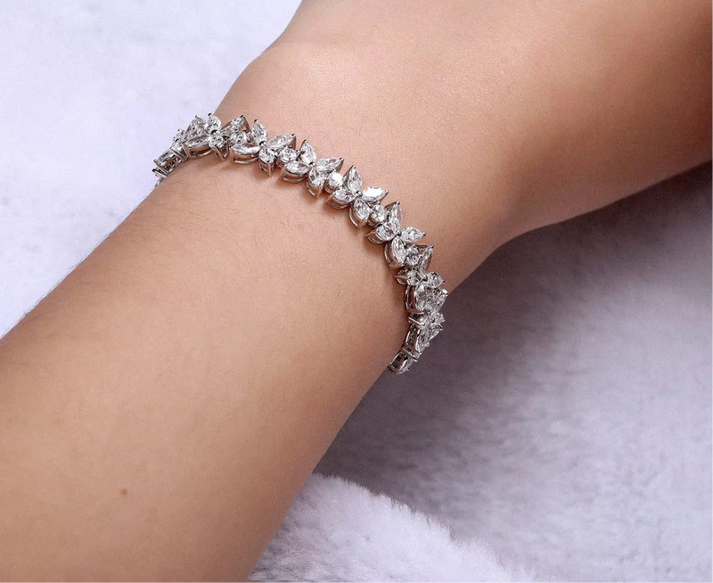 Florence Multi-Flower Tennis Bracelet