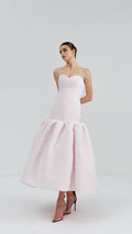Daryl Mikado Midi Dress