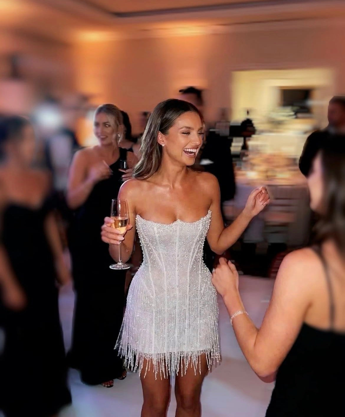 Seraphina Beaded Corset Mini Cocktail Dress – Tamra&Paityn
