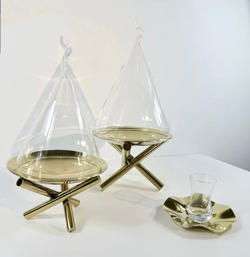 Essex Serving Dome -Gold
