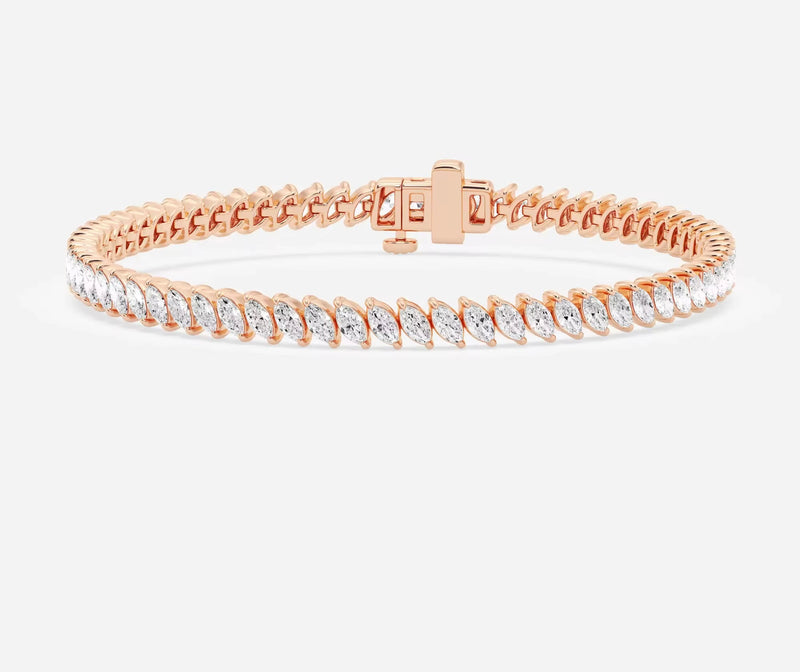 Fancy Marquise Tennis Bracelet