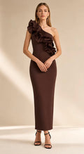 Misty Ruffle Dress