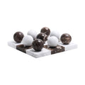 Marble Tic-Tac-Toe Board
