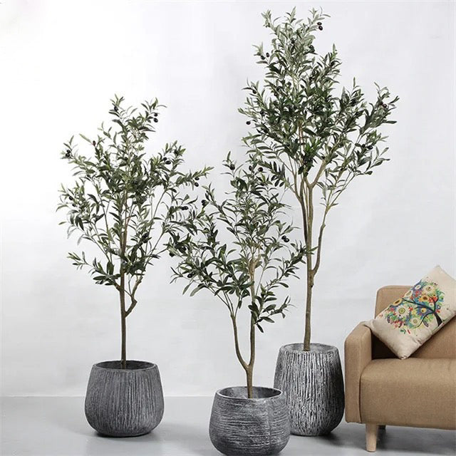 Faux Olive Trees