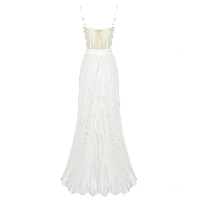Phyllis White Gown