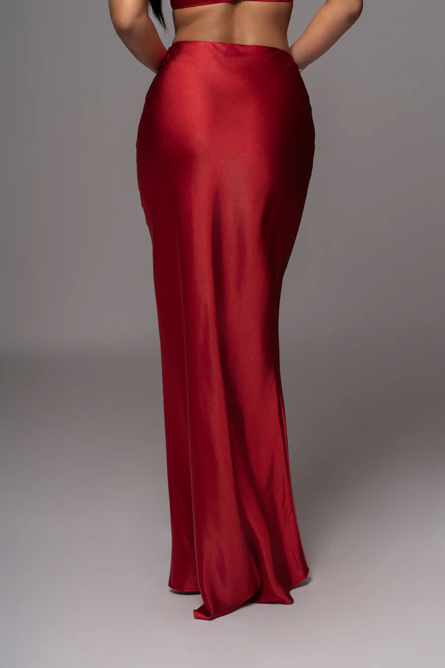 Alexis Satin Maxi Skirt