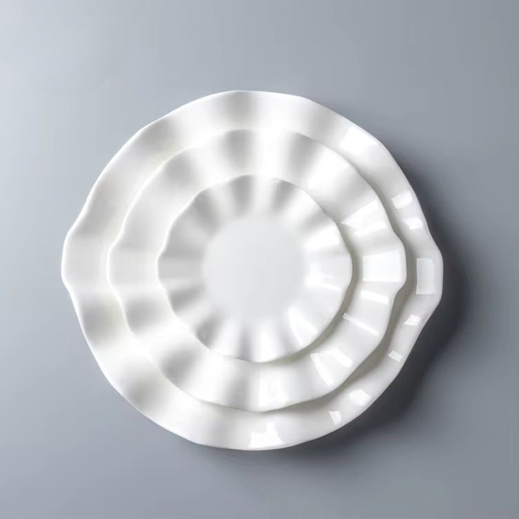 Chantal Ruffle Dinner Plates