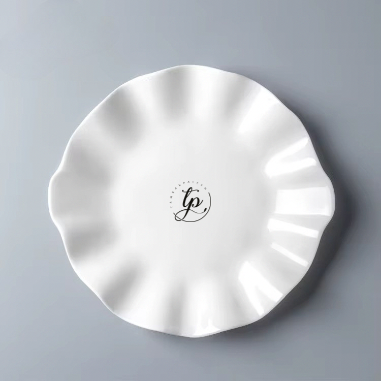 Chantal Ruffle Dinner Plates