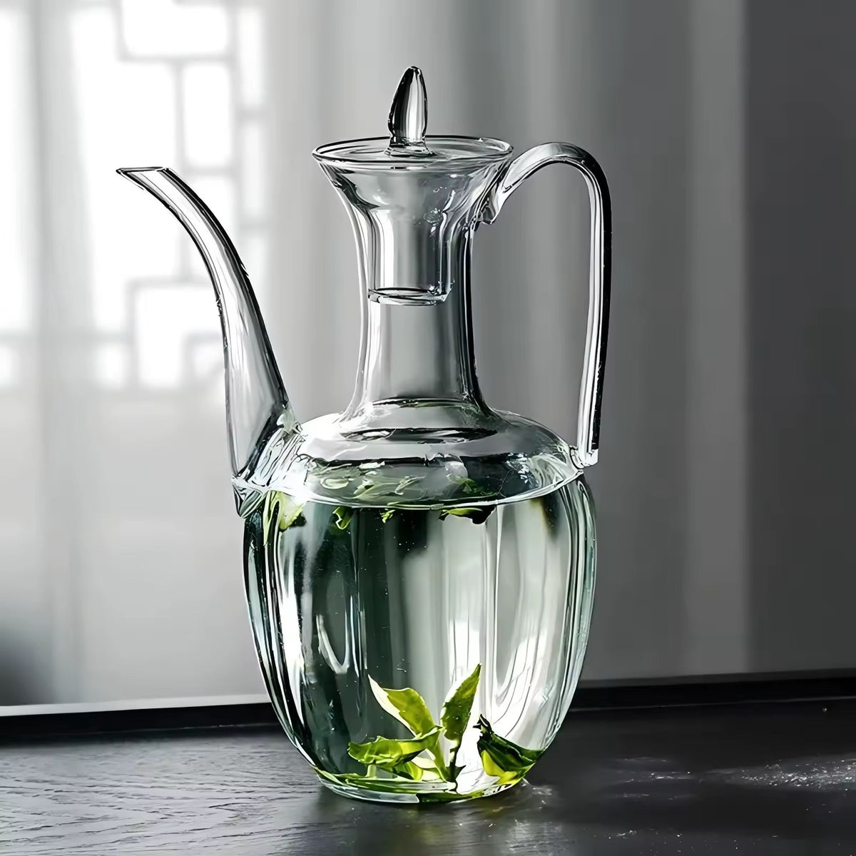 Siovhan Glass Tea Kettle