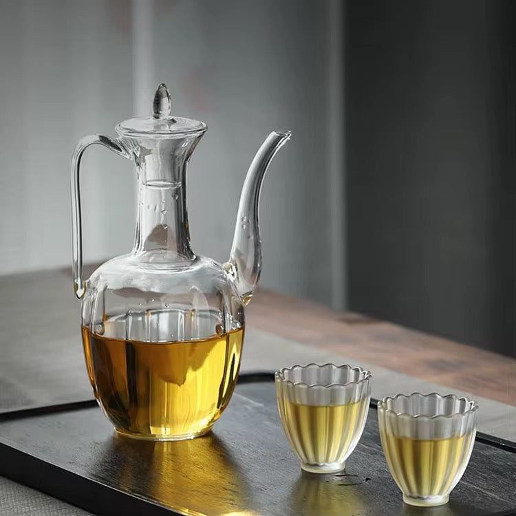 Siovhan Glass Tea Kettle