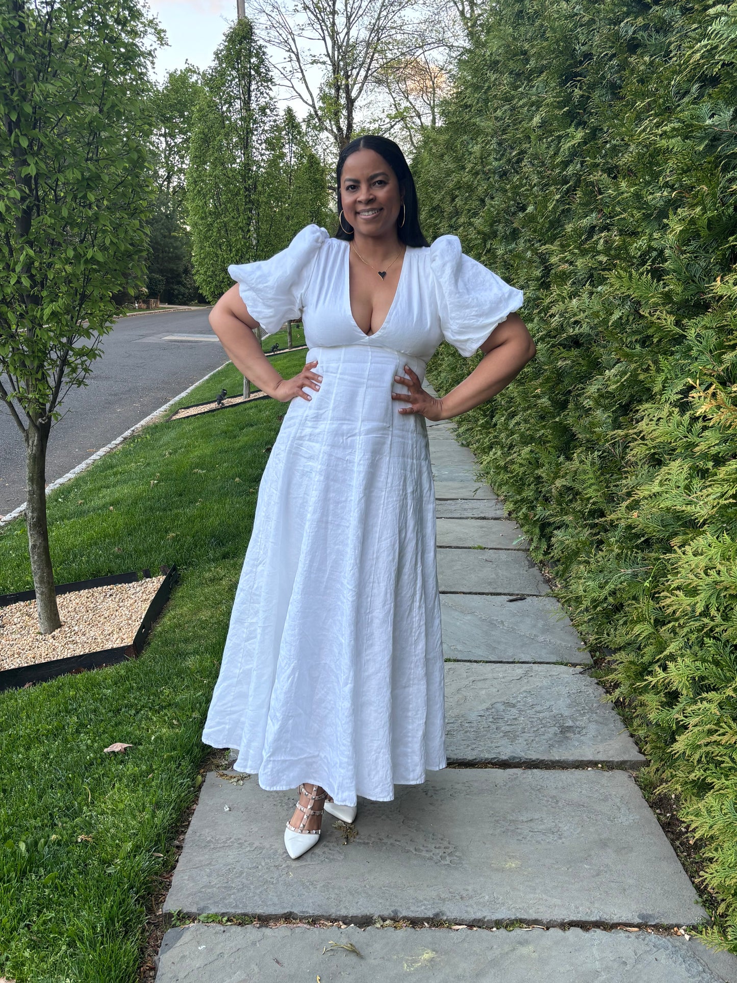 Candice Linen Maxi Dress