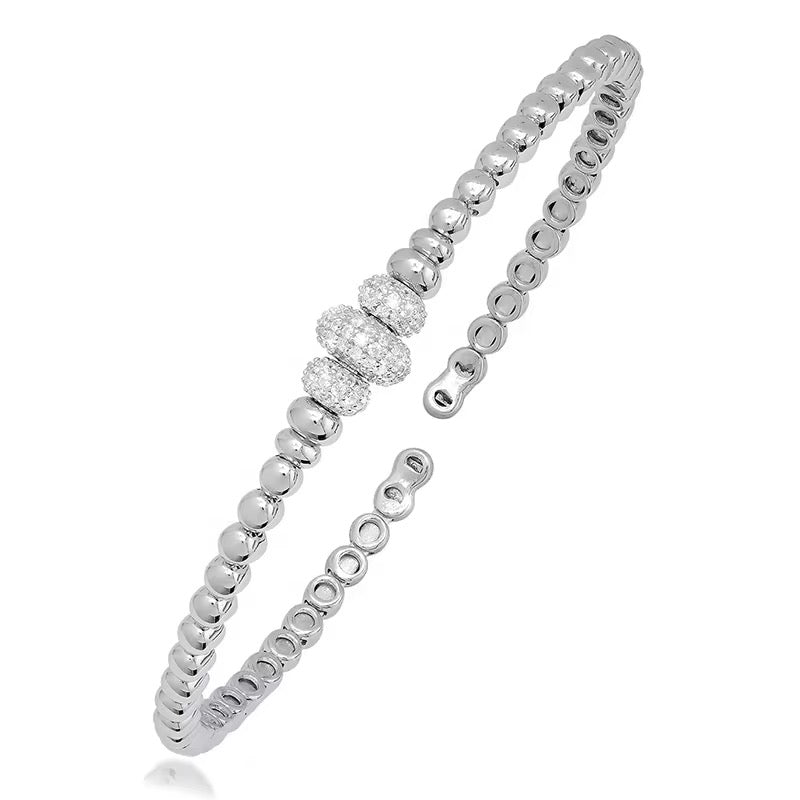 Calais Beaded Cuff Bracelet