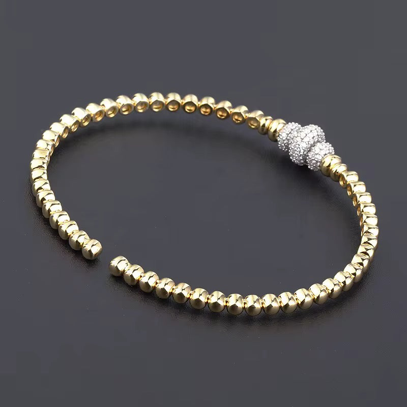 Calais Beaded Cuff Bracelet