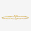 Fancy Single Teardrop Tennis Bracelet
