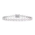 Fancy Teardrop Bezel Set Tennis Bracelet