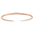 Skinny Pave Claw Cuff Bracelet