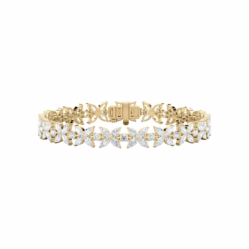 Florence Multi-Flower Tennis Bracelet