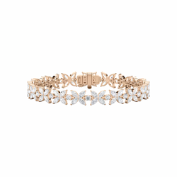 Florence Multi-Flower Tennis Bracelet