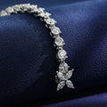 Florence Single Flower Tennis Bracelet