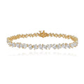 Fancy Multi-Shape Tennis Bracelet ||