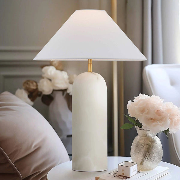 Cyra Alabaster Table Lamp