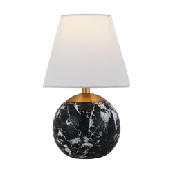 Balian Black Marble Table Lamp