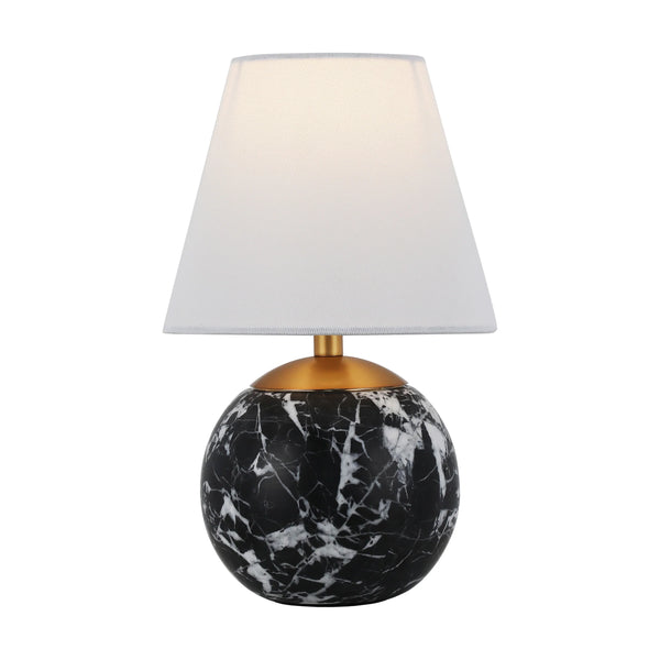 Balian Black Marble Table Lamp