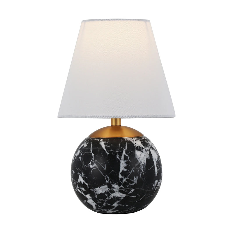 Balian Black Marble Table Lamp