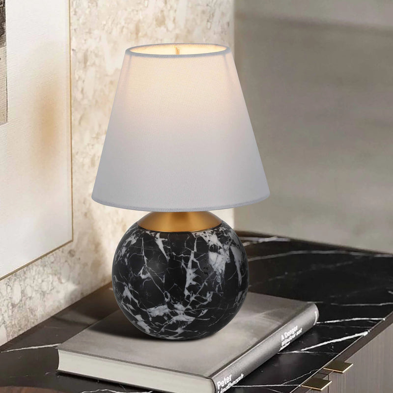 Balian Black Marble Table Lamp