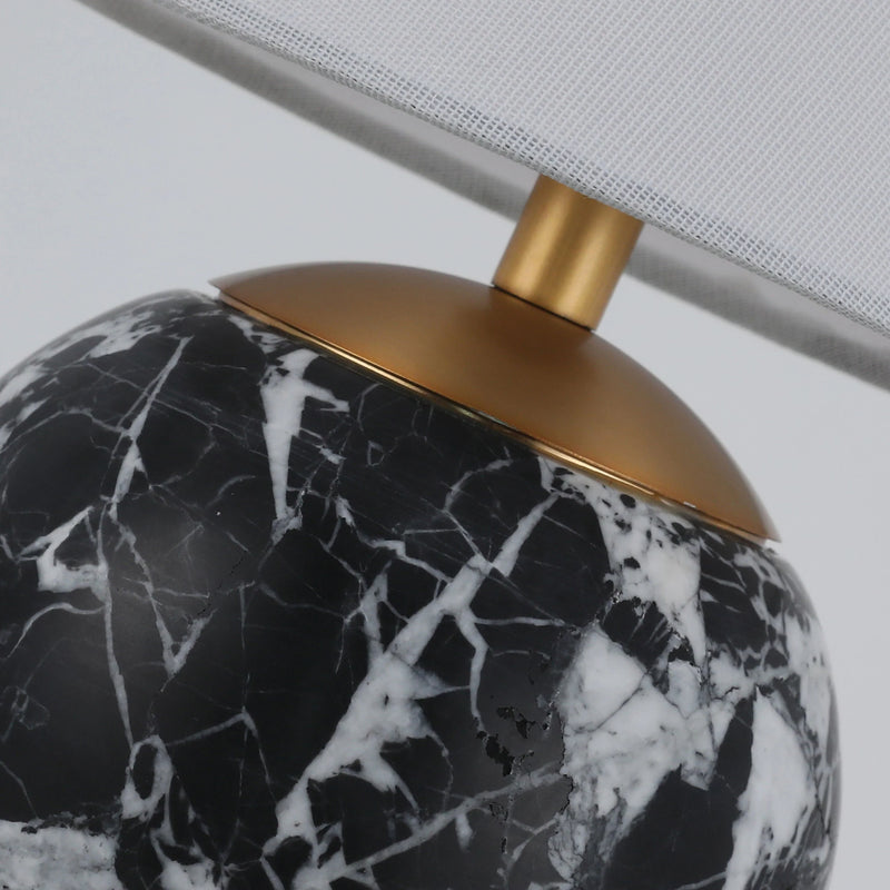 Balian Black Marble Table Lamp