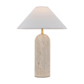 Cyra Travertine Table Lamp