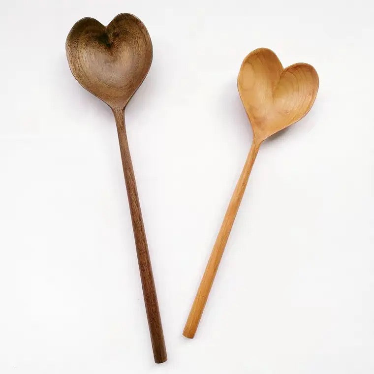 Heart Acacia Wooden Spoon