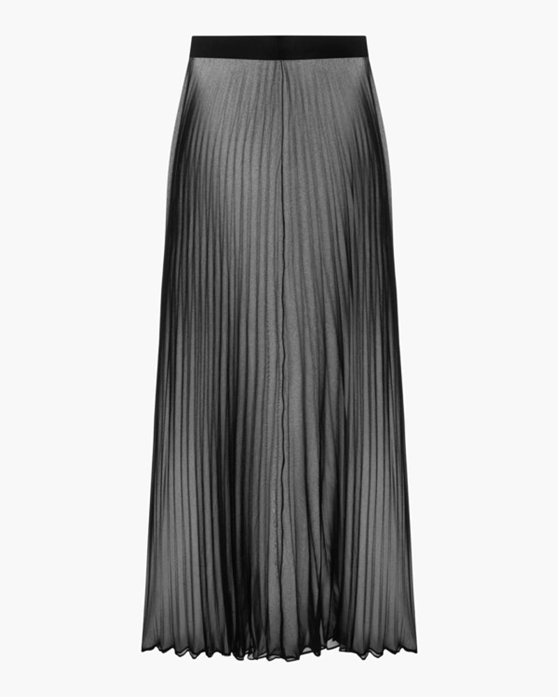 Ciara Pleated Sheer Skirt