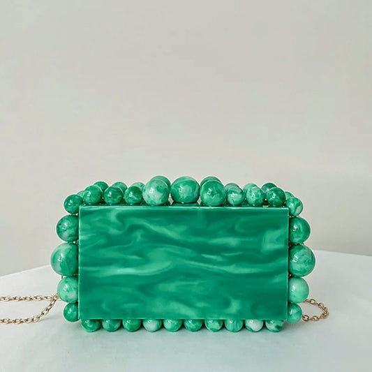 Yendi Emerald Clutch