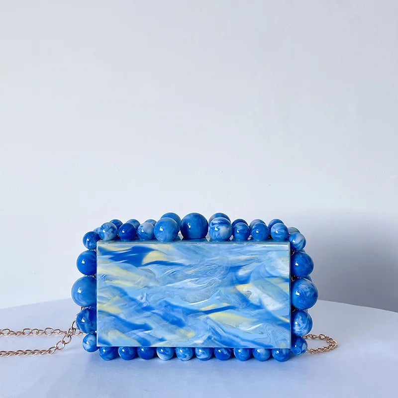 Yendi Sapphire Clutch