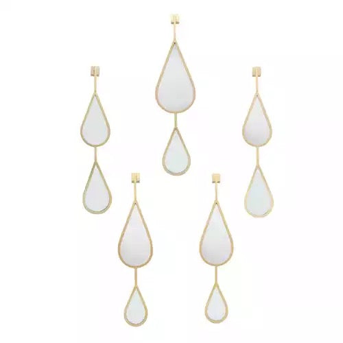 Elegant Tear Drop Mirrors