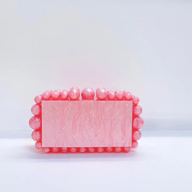 Yendi Pink Clutch