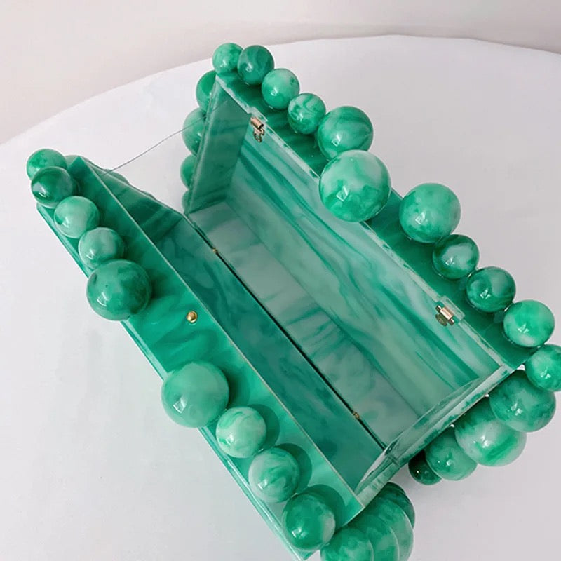 Yendi Emerald Clutch