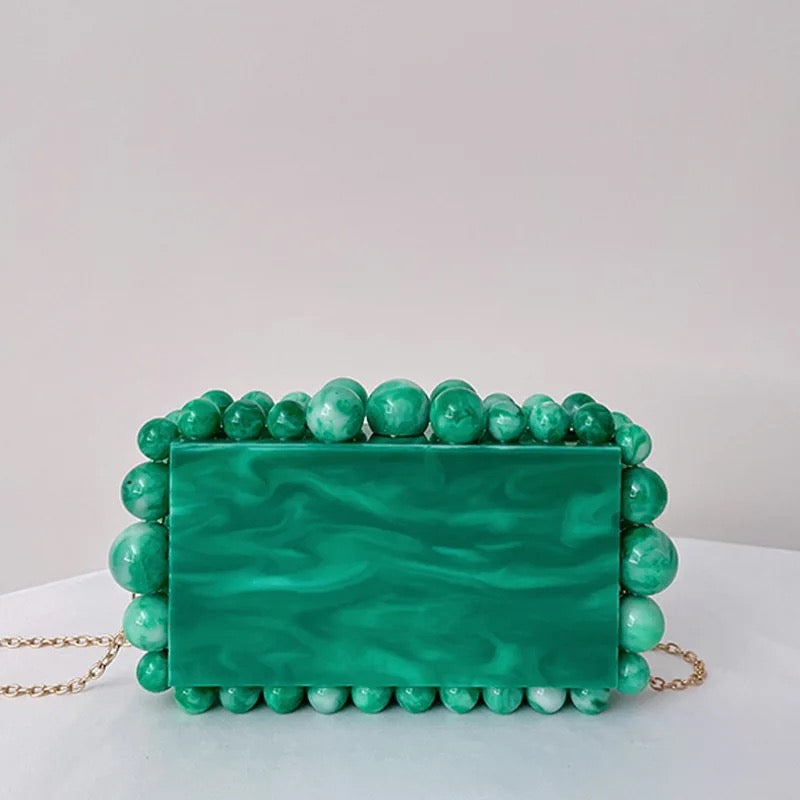 Yendi Emerald Clutch